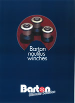 Barton Marine - The Nautilus range of composite winches is launched - 1999